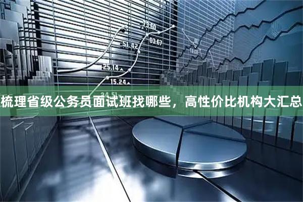 梳理省级公务员面试班找哪些，高性价比机构大汇总
